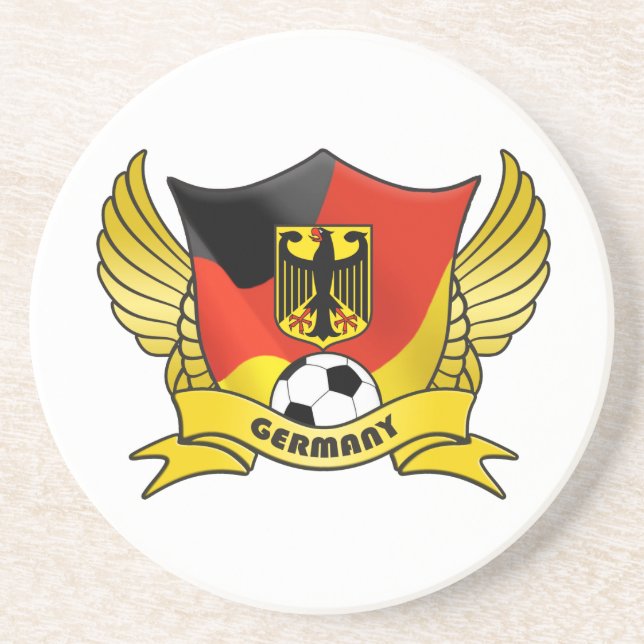 Dessous de verre allemand de football (Devant)