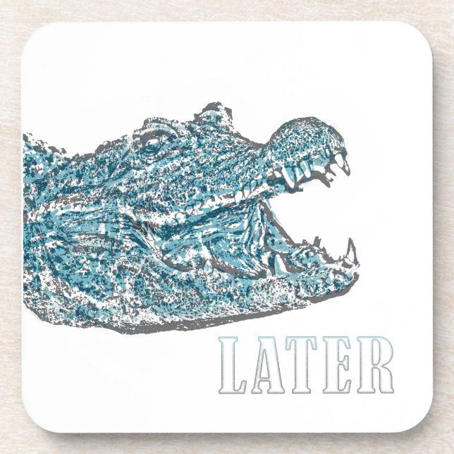 Dessous-de-verre Alligator ultérieur (Devant)