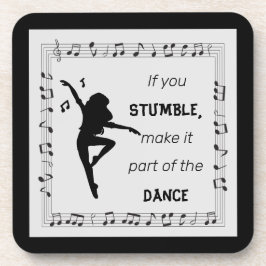 Dessous-de-verre Amateurs de danse Amateurs de musique Citation Ins