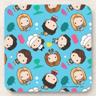 Dessous-de-verre AMIS™ Caractère Motif Chibi