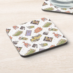 Dessous-de-verre AMIS™   Motif d'icône Poka Dot