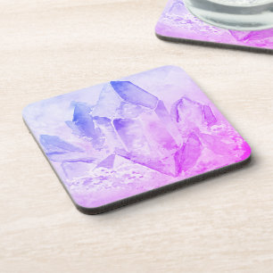 Dessous-de-verre *~* Amusants gais Amethyst Chakra Crystal