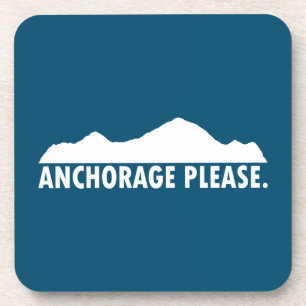 Dessous-de-verre Anchorage Alaska S'il vous plaît