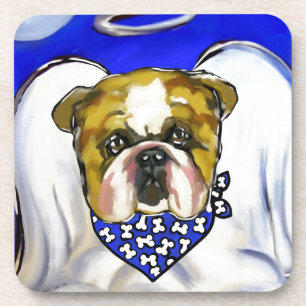 Dessous-de-verre Ange Bulldog