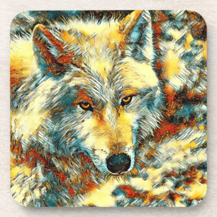 Dessous-de-verre AnimalArt_Wolf_003