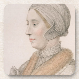 Dessous-de-verre Anne Boleyn (1507-36) gravé par Francesco Bartol