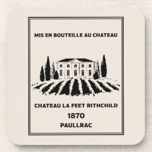 Dessous-de-verre Anniversaire français amusant