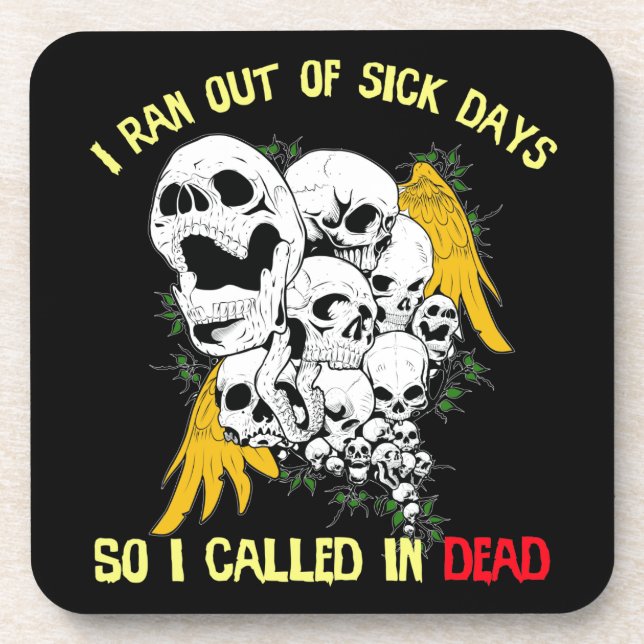 Dessous-de-verre Appelé en mort (Devant)