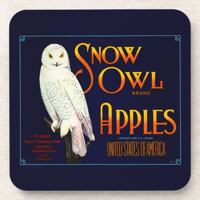 Dessous-de-verre Apples de Snow (Devant)