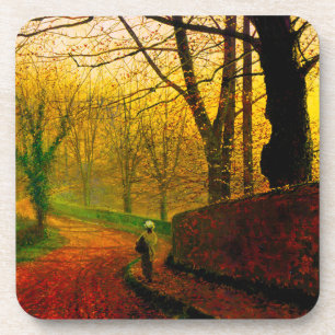Dessous-de-verre Après-midi de novembre à Stapleton Park Grimshaw