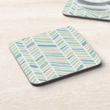 Aquarelle Araignée, Bleu, Menthe, Beige