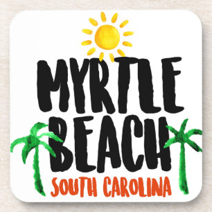Dessous-de-verre Aquarelle de Myrtle Beach