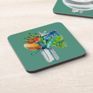 Dessous-de-verre Aquarelle des fleurs australiennes