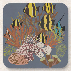Dessous-de-verre Aquarium Vintage