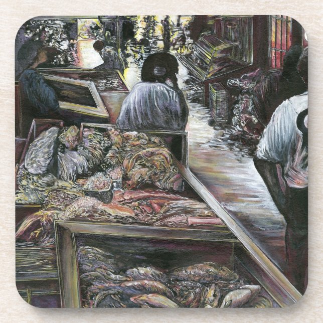 Dessous-de-verre Aquatique, mais baisée avec Desert Wind, Jérusalem (Devant)