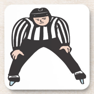 Dessous-de-verre Arbitre d'hockey