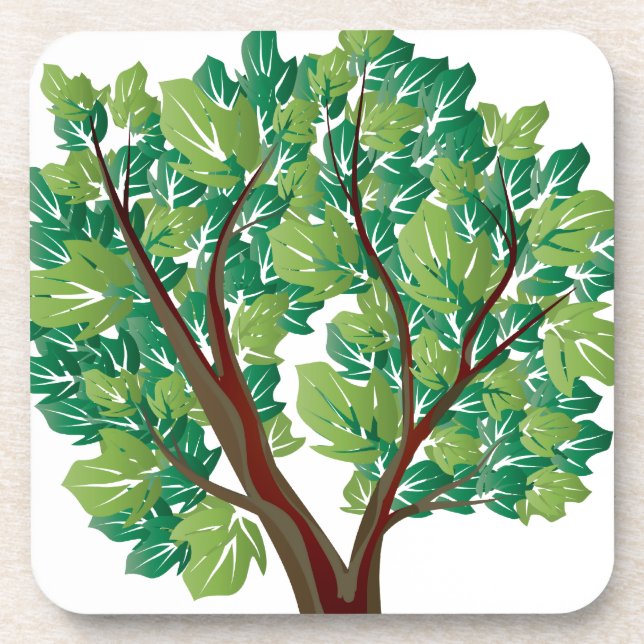 Dessous-de-verre Arbre de chêne (Devant)