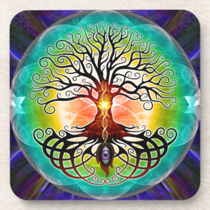 Dessous-de-verre Arbre de la vie