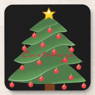 Dessous-de-verre Arbre de Noël Thunder_Cove