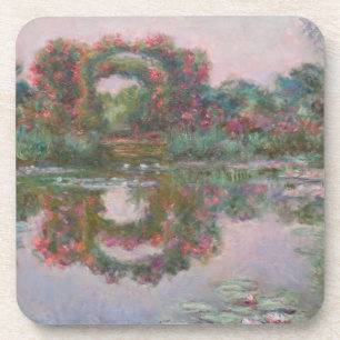 Dessous-de-verre Arches à fleurs, Giverny - Claude Monet - c1913