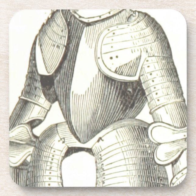 Dessous-de-verre armure (Devant)