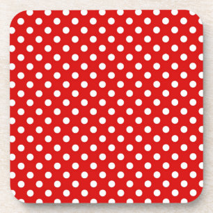 Dessous-de-verre Arrière - plan de point de polka