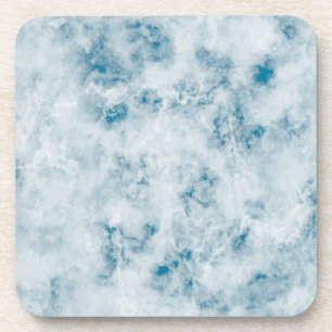 Dessous-de-verre Arrière - plan de texture bleu marbre