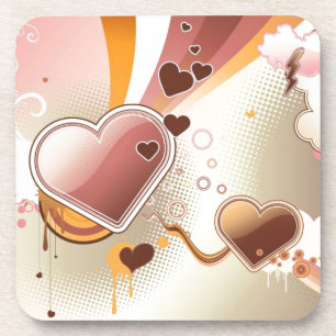 Dessous-de-verre Arrière - plan dénommé de conception