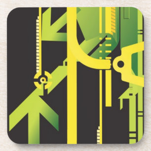 Dessous-de-verre Arrière - plan tramé technique 4