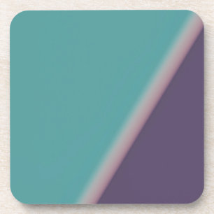 Dessous-de-verre Art Abstrait Turquoise violet