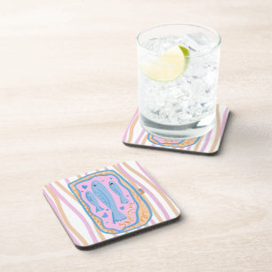 Dessous-de-verre Art de sardine mignonne
