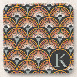 Dessous-de-verre Art Déco Jazz Age Sunset Jukebox