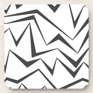 Dessous-de-verre Art graphique abstrait moderne, dynamique, simple