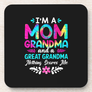 Dessous-de-verre Art Mère Je Suis Une Maman Grand Grand Grand-Mèr