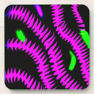 Dessous-de-verre Art Motif néon élégant