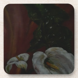 Dessous-de-verre Arum Lilies 1
