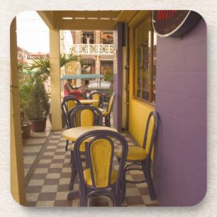 Dessous-de-verre Asie, Cambodge, Siem Reap, café.
