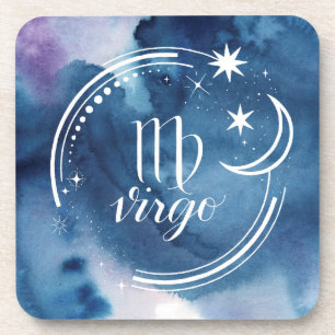 Dessous-de-verre Astrologie de l'aquarelle - Virgo