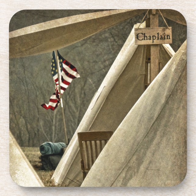 Dessous-de-verre Aumônier de l'Armée (Devant)