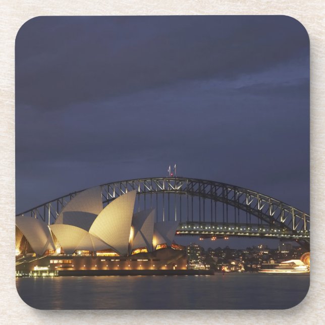 Dessous-de-verre Australie, Nouvelle-Galles du Sud, Sydney, Sydney  (Devant)