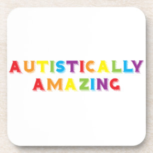 Dessous-de-verre Autistically Amazing