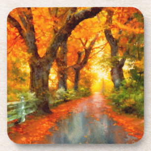 Dessous-de-verre Automne/Automne/Automne/Feuille/Nature