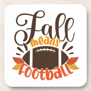 Dessous-de-verre Automne signifie football