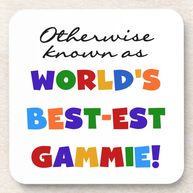 Dessous-de-verre Autres Cadeaux Gammie Les Plus Connus (Devant)