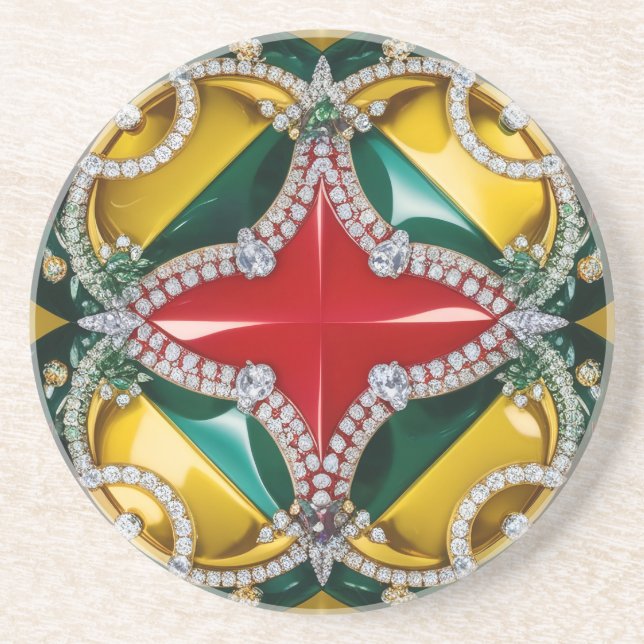 Dessous de verre avec Los Angeles Colours Design (Devant)