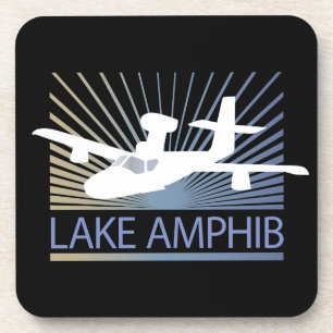 Dessous-de-verre Aviation d'Amphib de lac