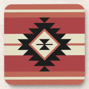 Dessous-de-verre Aztec pattern