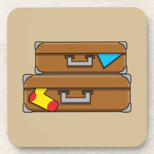 Dessous-de-verre Bagages de dessin
