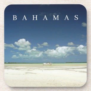 Dessous-de-verre Bahamas Port mer et vue sur le ciel dessous de ver