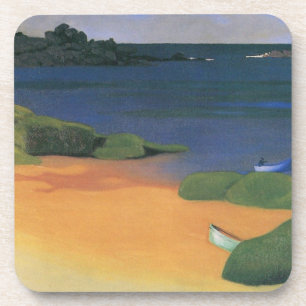 Dessous-de-verre Baie de Tregastel par Félix Vallotton, Beaux-arts